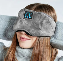 Load image into Gallery viewer, Travel Eye Mask with Built in Bluetooth Headphones