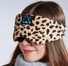 Load image into Gallery viewer, Travel Eye Mask with Built in Bluetooth Headphones