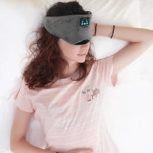 Load image into Gallery viewer, Travel Eye Mask with Built in Bluetooth Headphones
