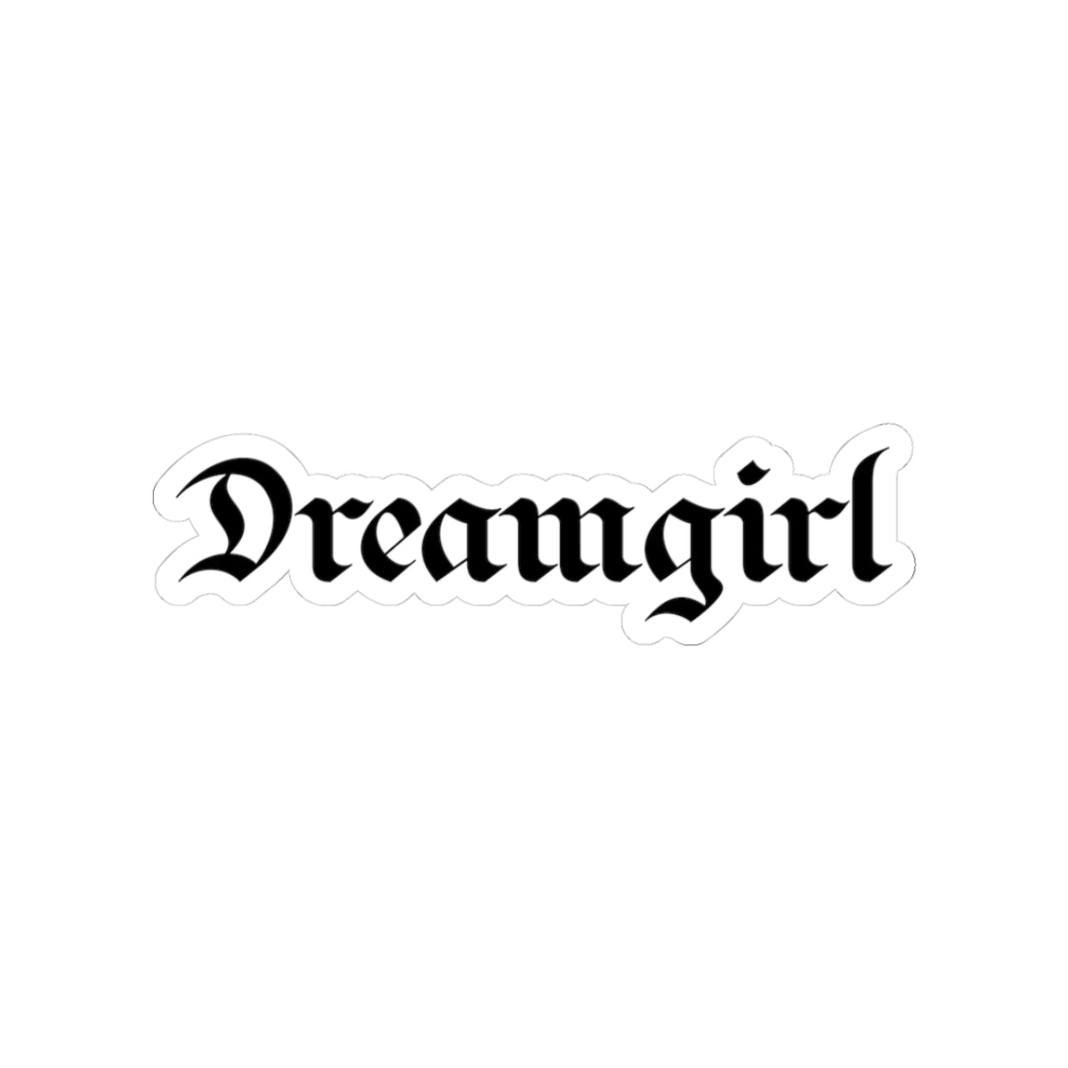 Dreamgirl Kiss-Cut Sticker
