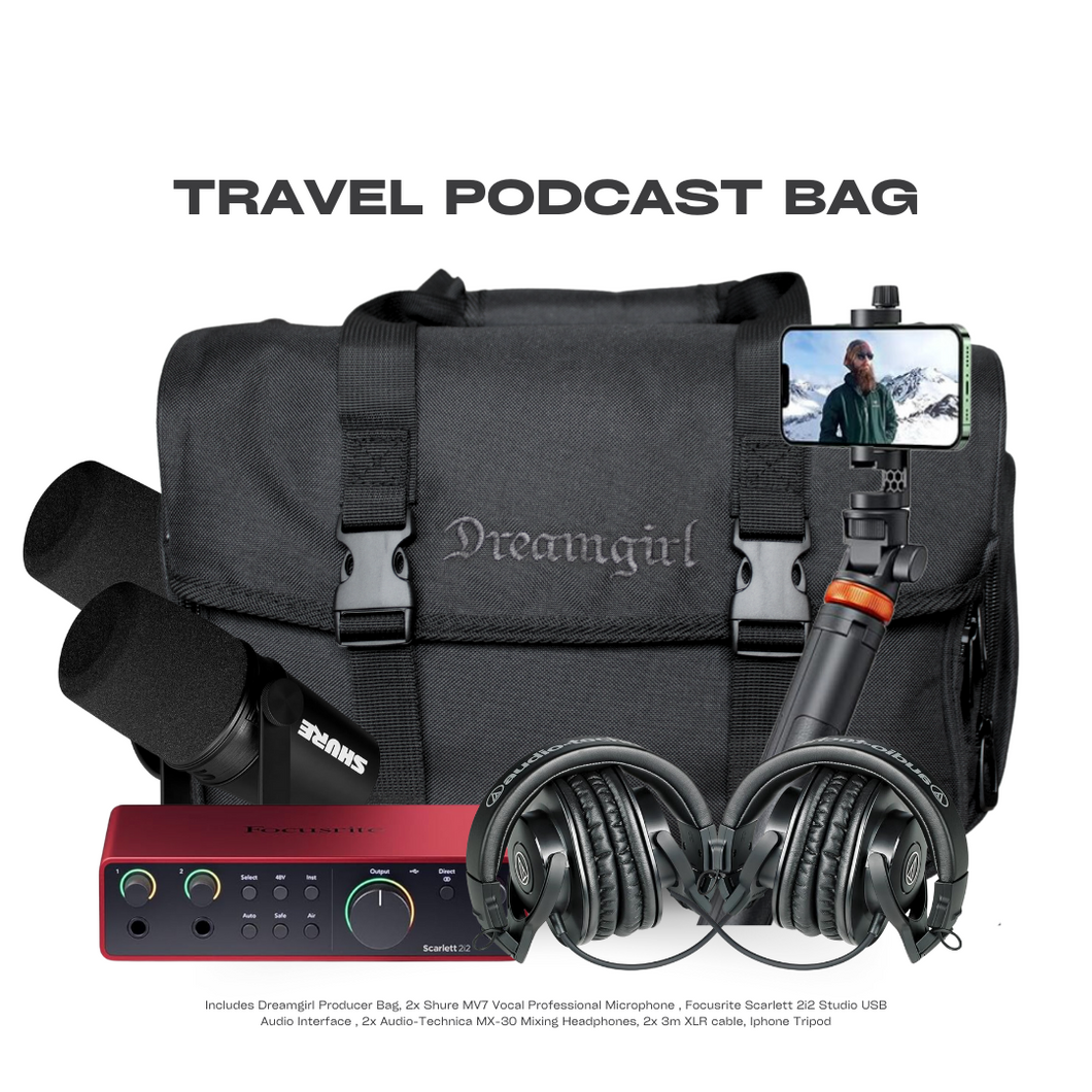 Travel Podcast Dreamgirl Bundle + Bag