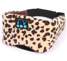Load image into Gallery viewer, Travel Eye Mask with Built in Bluetooth Headphones
