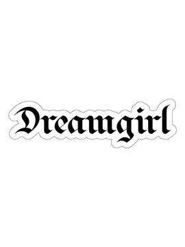 Dreamgirl Die-Cut Sticker