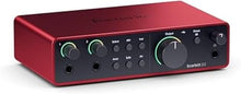 Load image into Gallery viewer, Focusrite Scarlett 2i2 4th Gen USB Audio Interface
