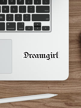 Dreamgirl Die-Cut Sticker